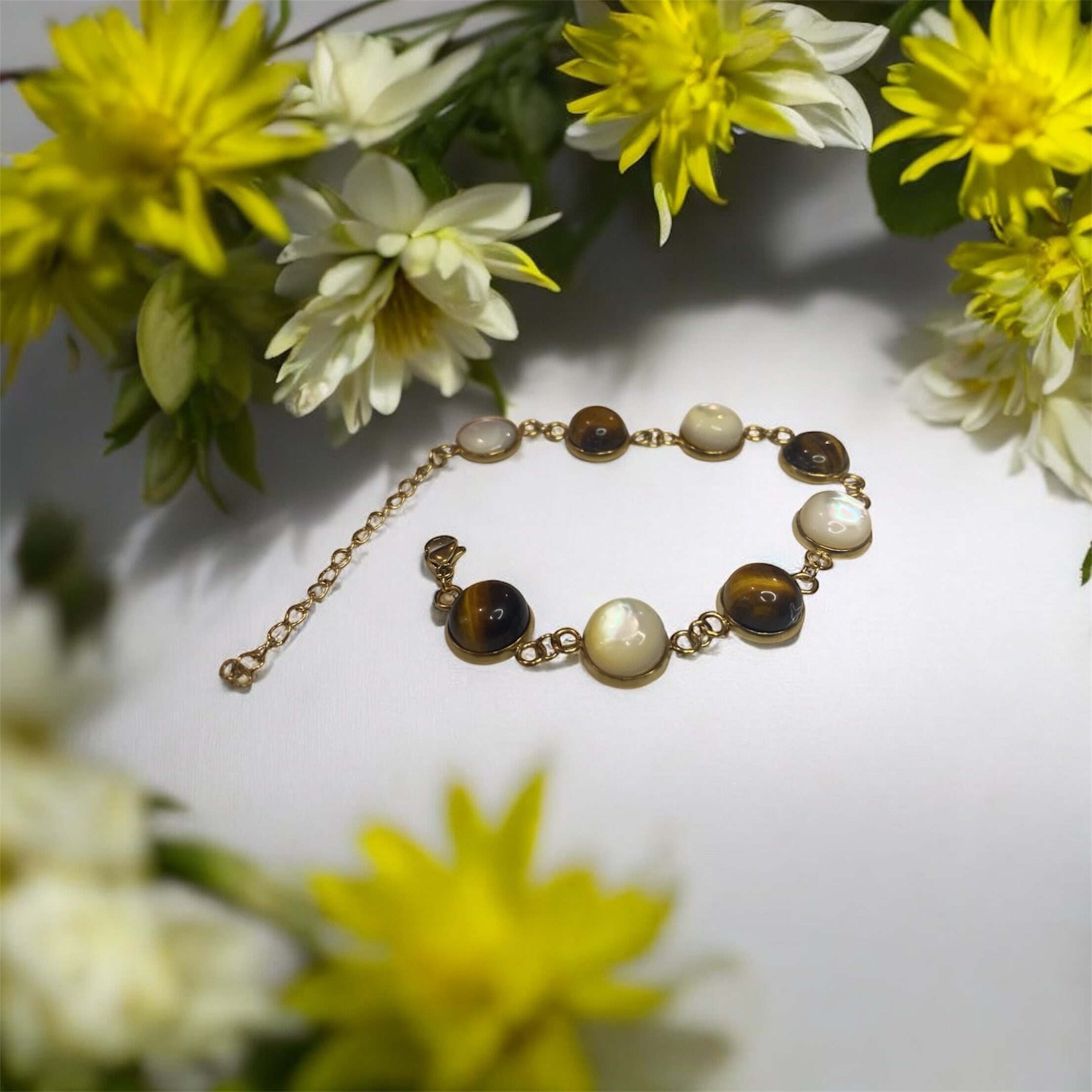 Oeil de Tigre & Nacre blanc – Image 2