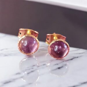 Clou d’oreille Améthyste