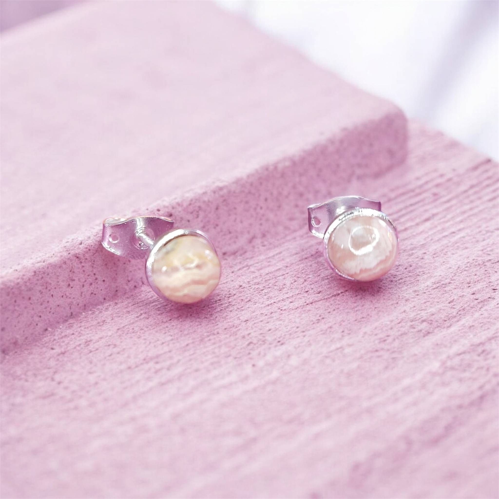 Clou d’oreille Rhodochrosite – Image 2