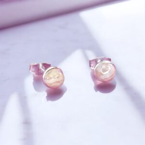 Clou d’oreille Rhodochrosite