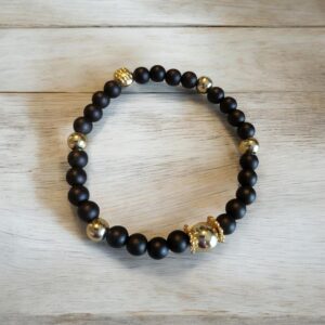 Bracelet Perle Noir